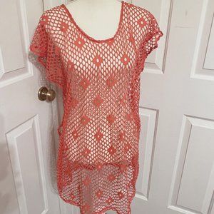 OS Beautiful, Soft, Salmon Colored Swim Coverup by Confecciones